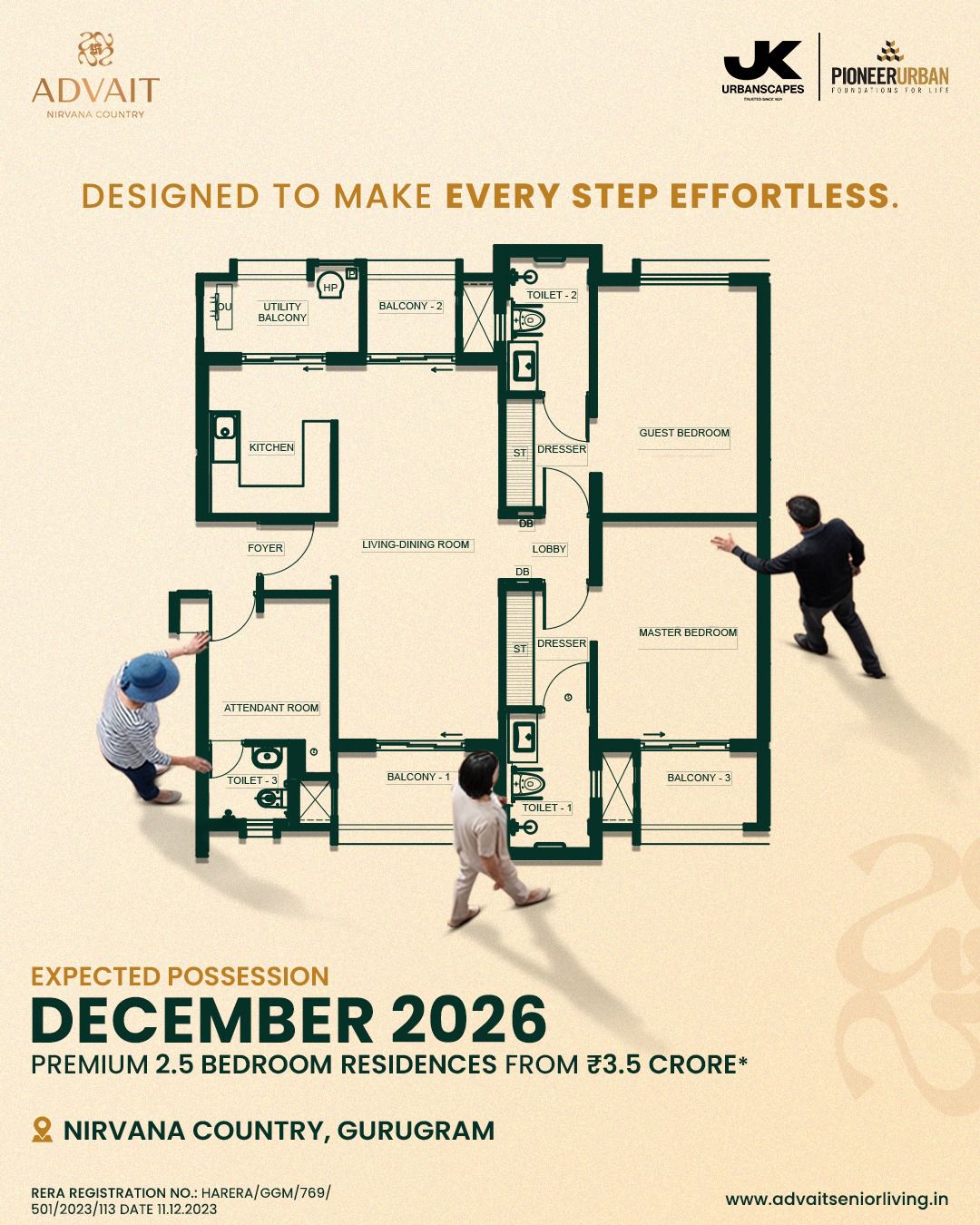 Secure Your Home in Advait Nirvana Country || Premium Residences in Gurugram from ₹3.5 Crore || Possession Expected December 2026 Update