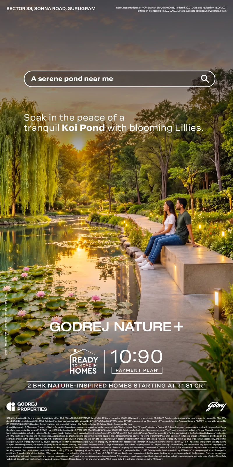 Own a 2 BHK at Godrej Nature+, Gurugram || Discover Your Tranquil Home Today || 10:90 Payment Plan on Ready Homes photo 1