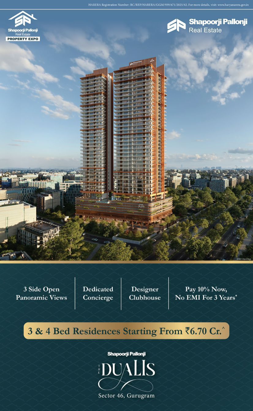 Discover Luxury at The Dualis || Own Your Dream Home in Gurugram || Exclusive Offer: Pay 10% Now, No EMI for 3 Years Update
