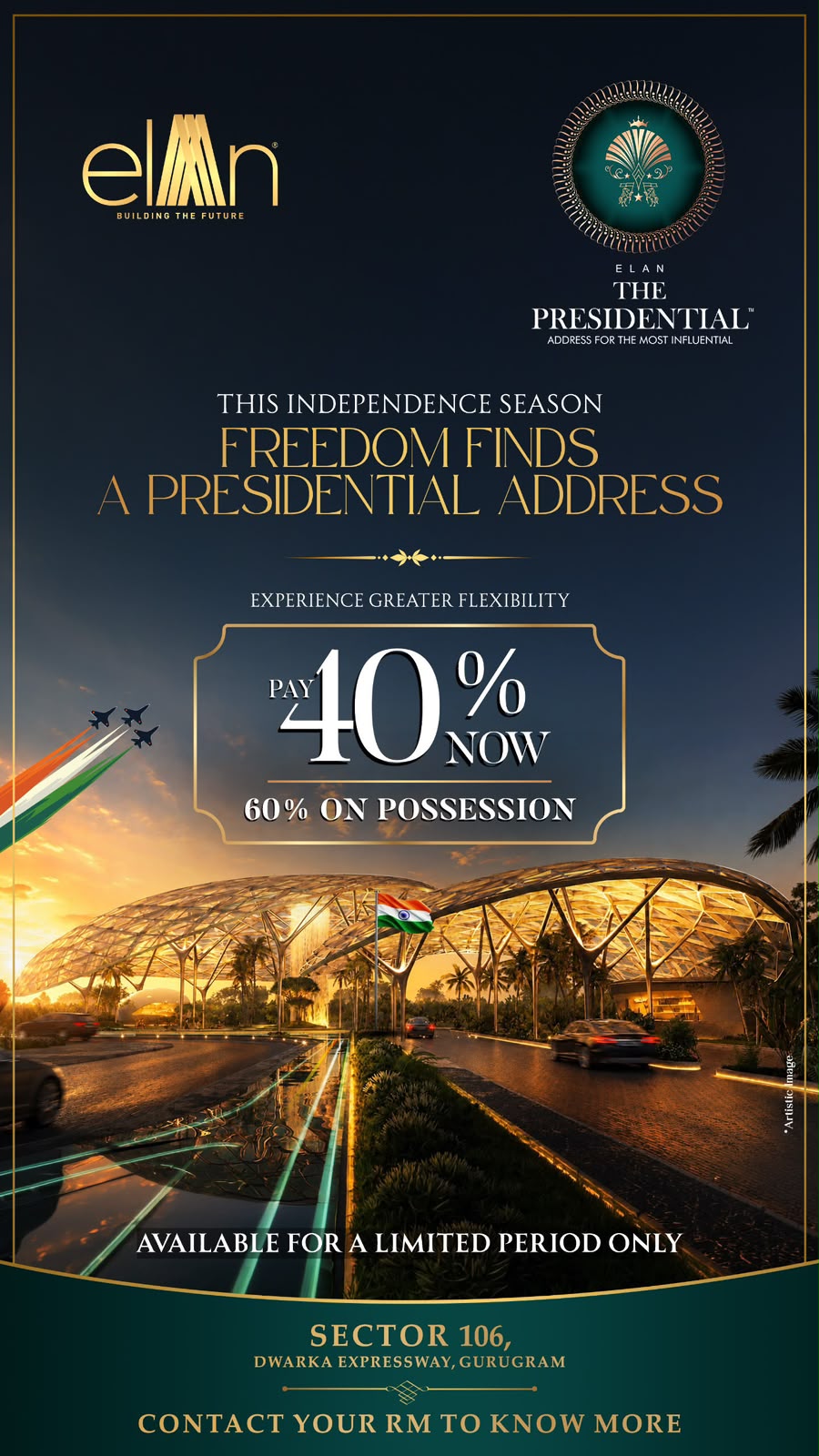 Unlock a Presidential Address with Only 40% Down || Independence Offer: Pay 40% Now || Experience Luxury: 40% Now, 60% on Possession Update