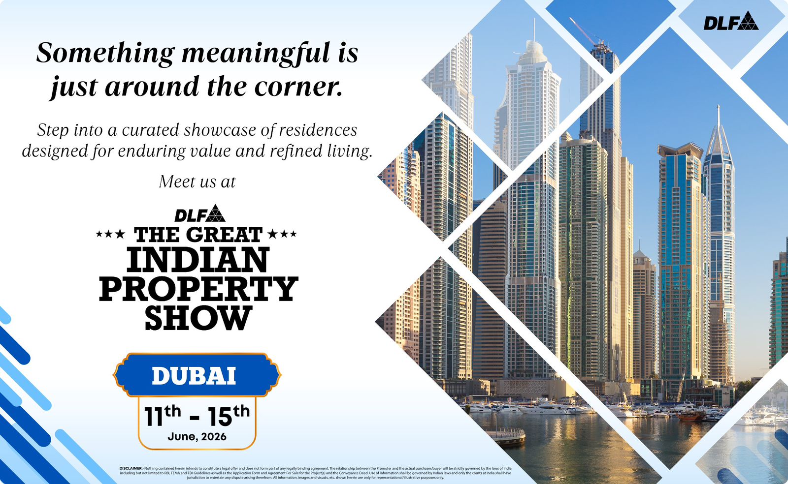 Visit DLF at The Great Indian Property Show in Dubai || Discover DLF at Dubai Property Show || Join Us at DLF's Dubai Showcase Update