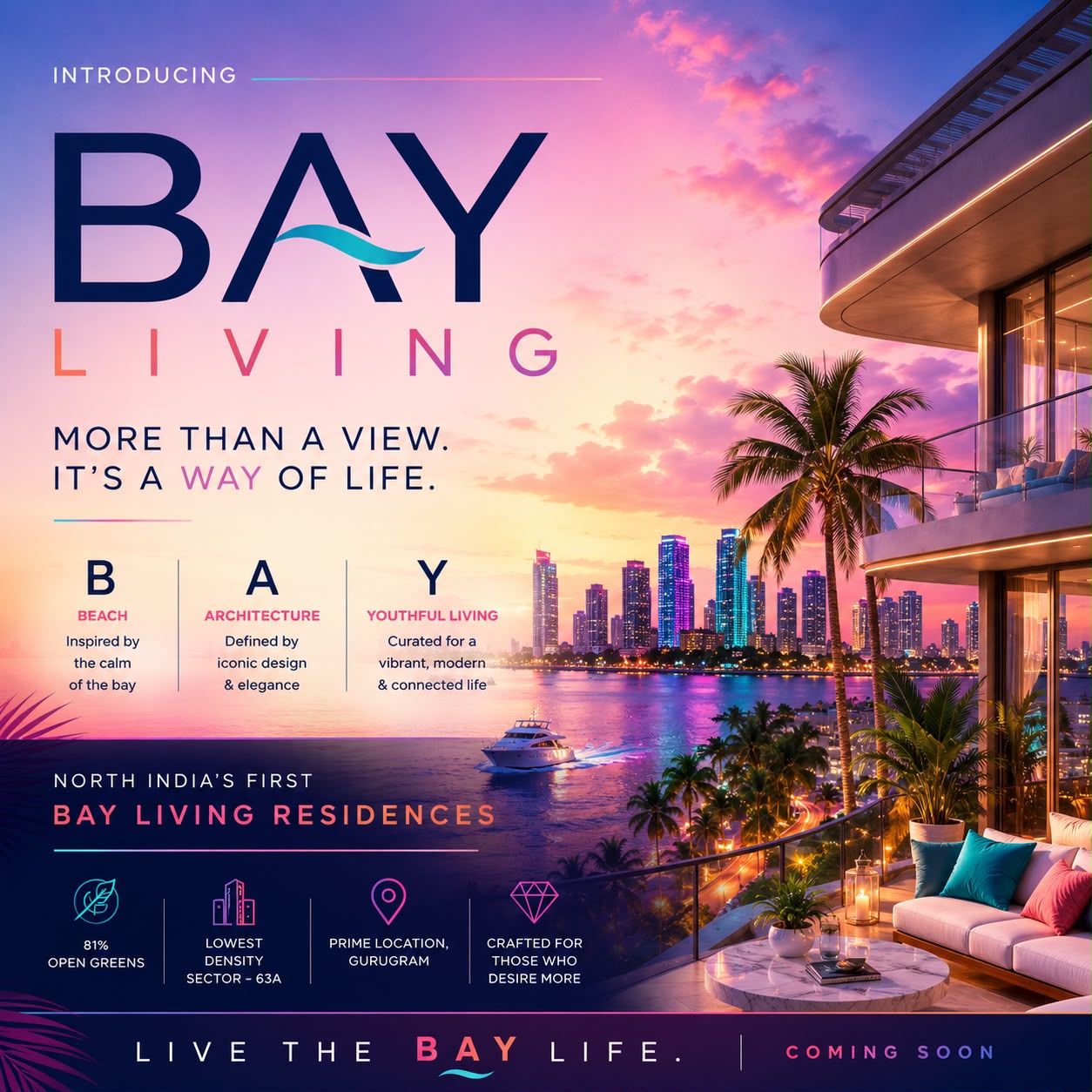 Discover Bay Living in Gurugram || North India's First Bay Residences || Experience the New Bay Lifestyle Update