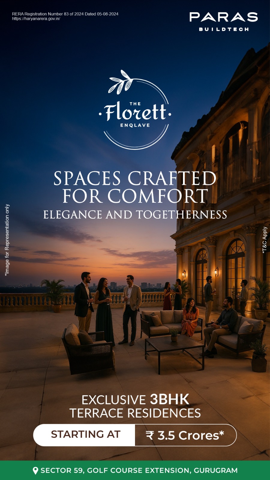 Discover Elegance and Comfort at The Florett Enclave by Paras Buildtech, Gurgaon Update