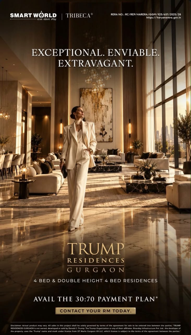 Avail the 30:70 Payment Plan at Trump Residences, Gurgaon || Experience Exceptional Living at Trump Residences, Gurgaon || Discover Enviable Luxury at Trump Residences, Gurgaon photo 1