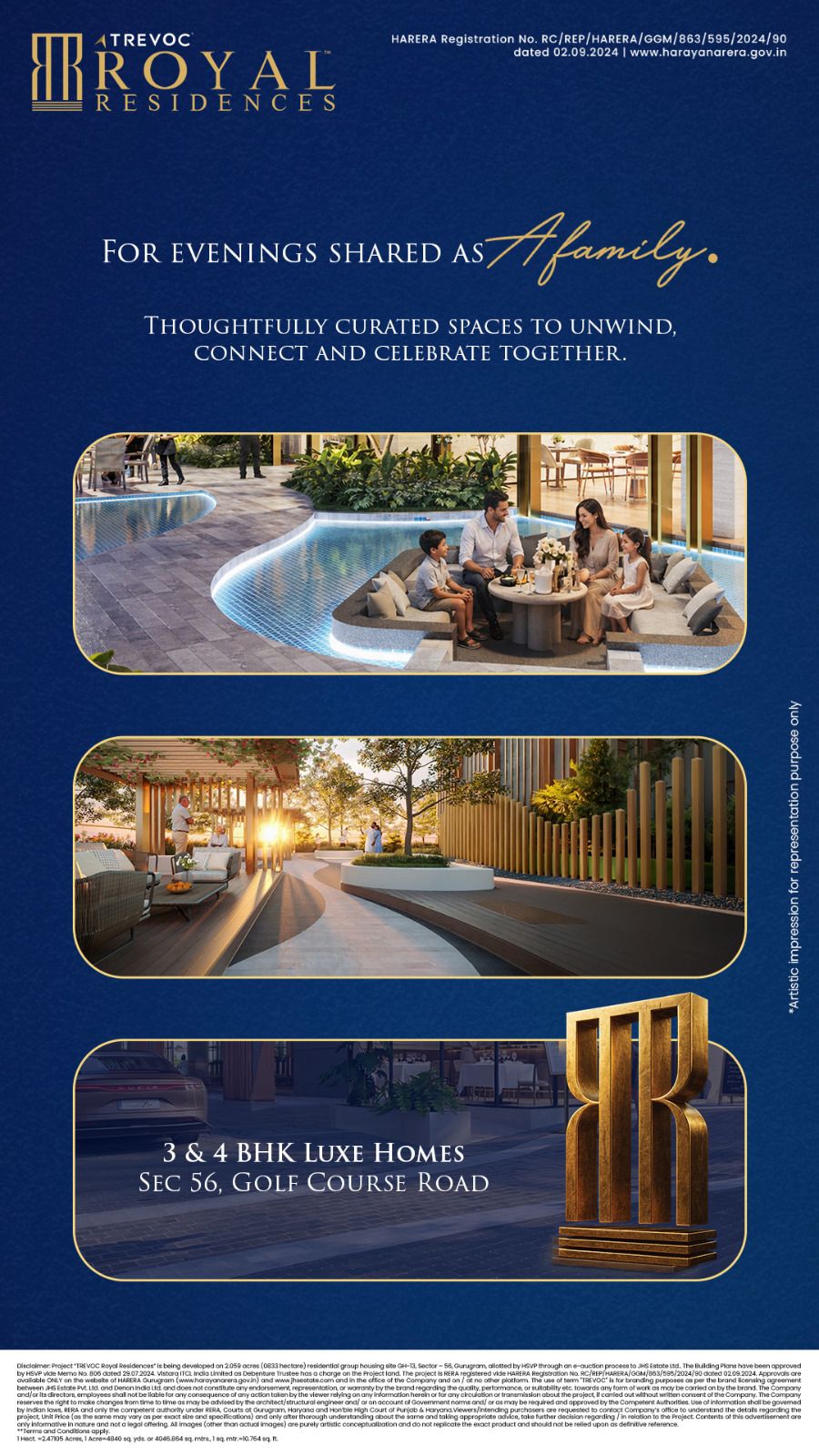 Explore TREVOC Royal Residences || Discover Luxe Living on Golf Course Road || Embrace Family Evenings at TREVOC Update