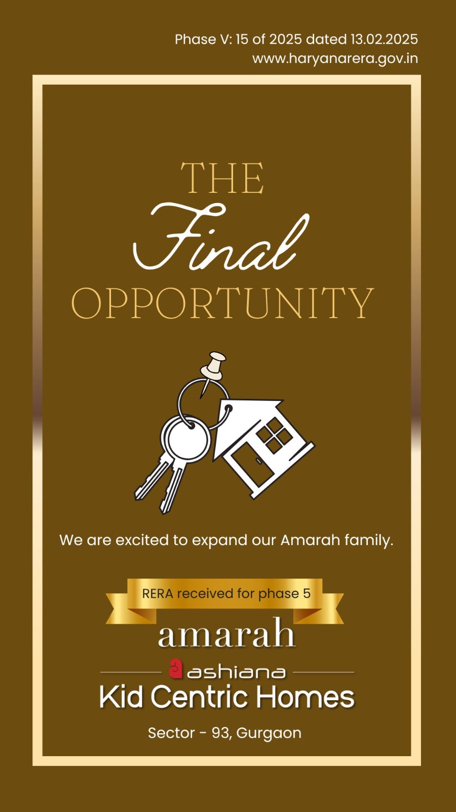 Unlock Your Dream Home at Amarah by Ashiana in Sector 93 Gurgaon Update