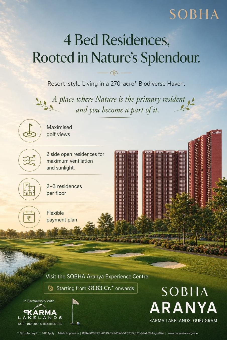 Explore Luxury Living at SOBHA Aranya || Discover SOBHA Aranya in Gurugram || Own Your Dream Home at SOBHA Aranya Update