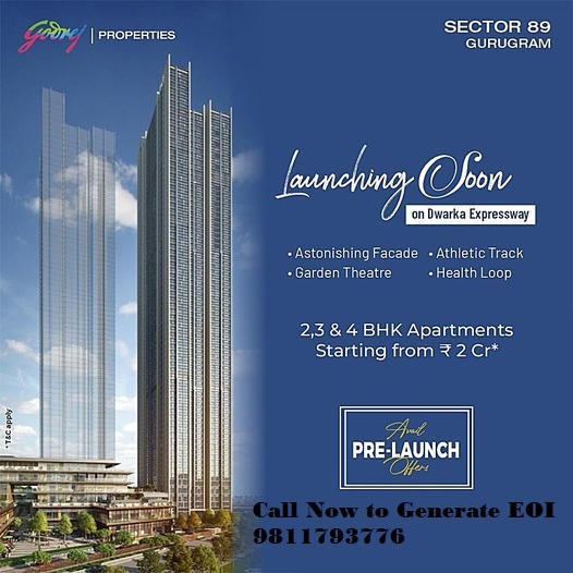 Godrej Properties Announces the Arrival of a New Landmark in Gurugram: Launching Soon at Sector 89 Update