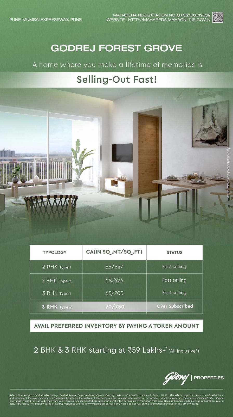 Godrej Forest Grove, Pune-Mumbai Expressway, starting at ₹59 Lakhs Update