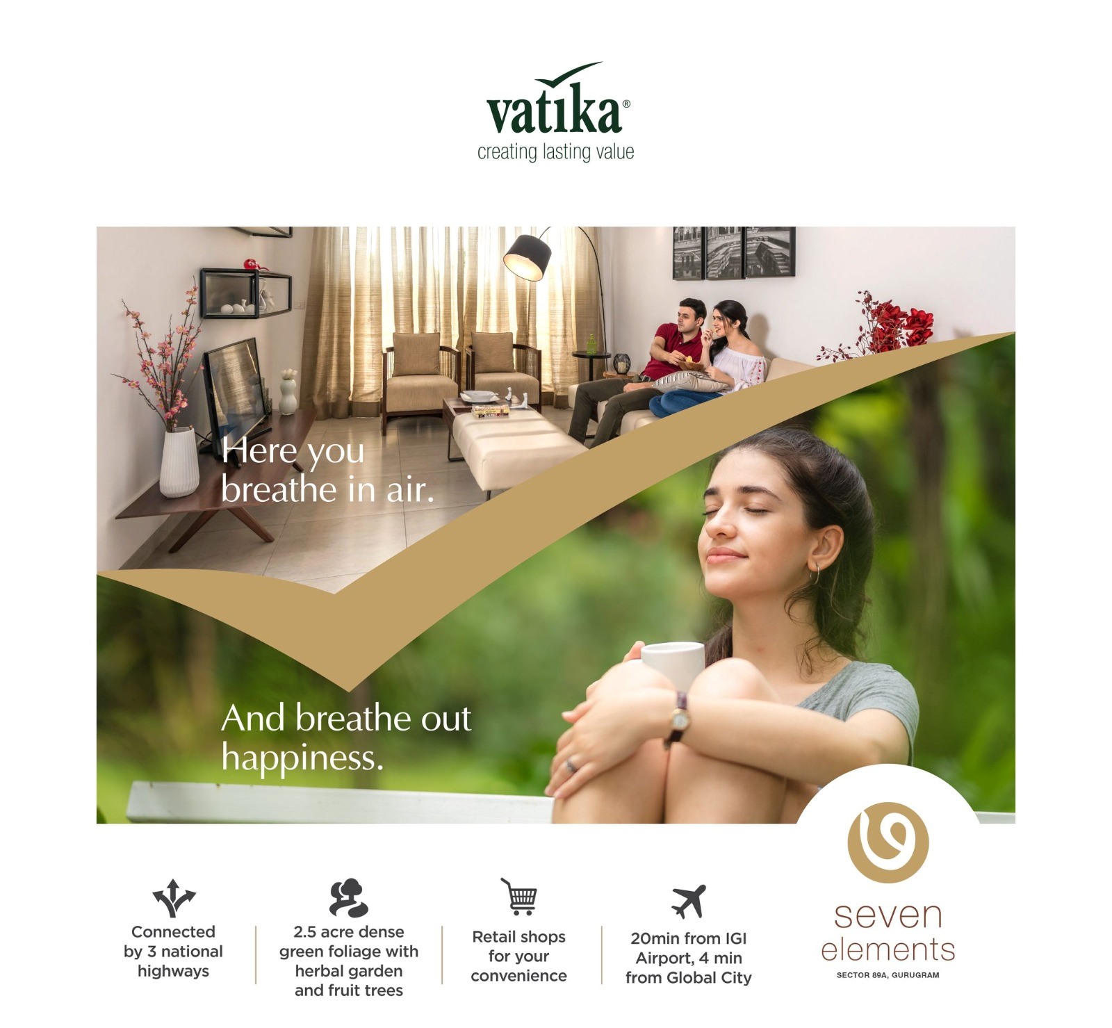 Vatika Seven Elements: Redefining Elegance and Wellness in Sector 89A, Gurugram"  Description Update