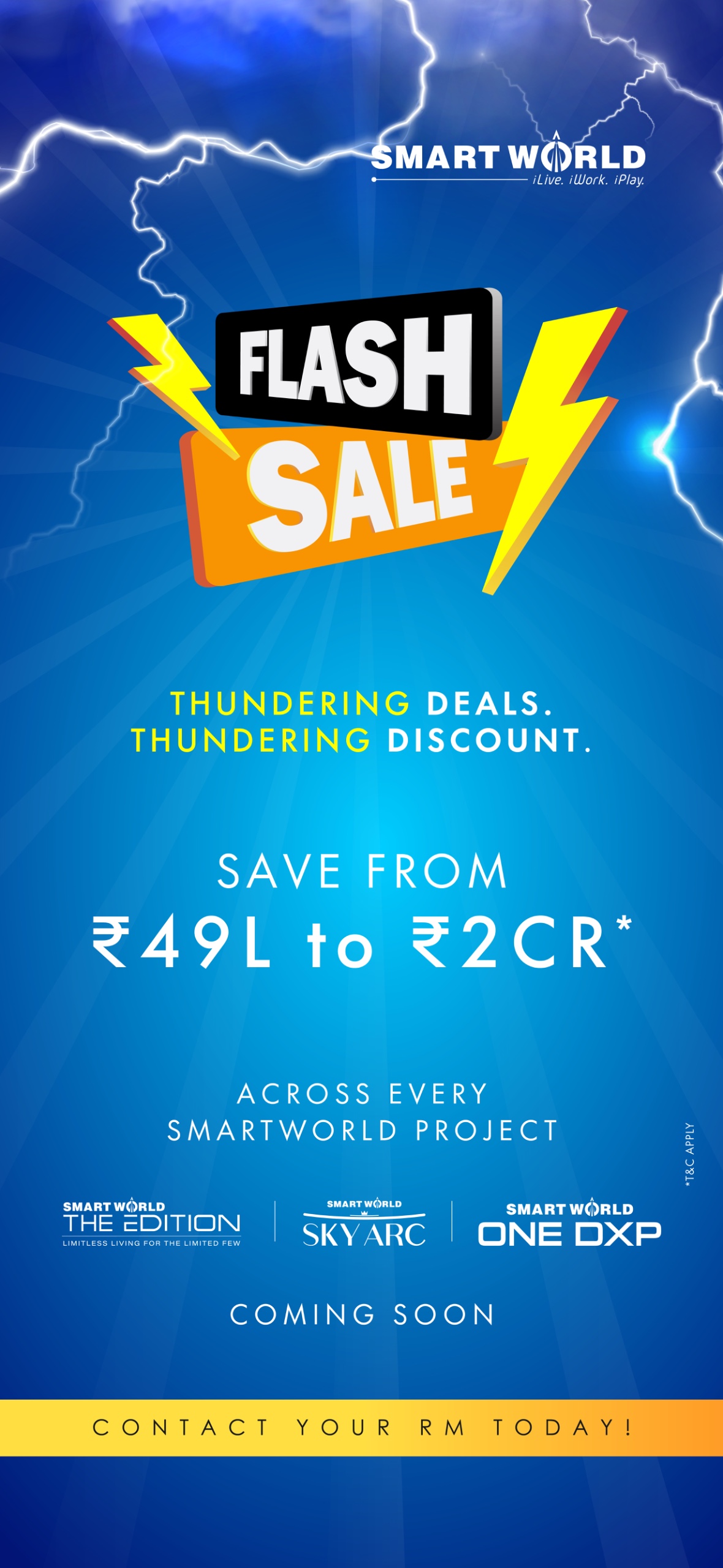 Flash Sale: Save ₹49L to ₹2CR on Smartworld Projects Update