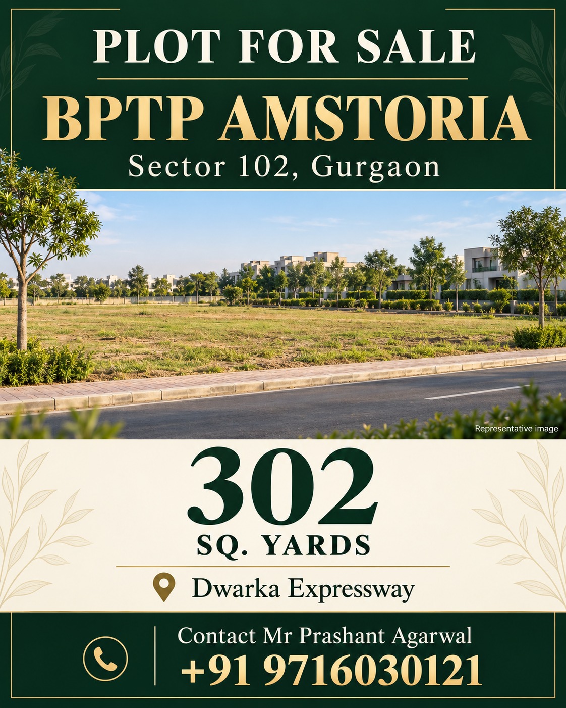Explore BPTP Amstoria Plots Now || Secure Your Plot Today at BPTP Amstoria || Discover Residential Plots in Sector 102 photo 1
