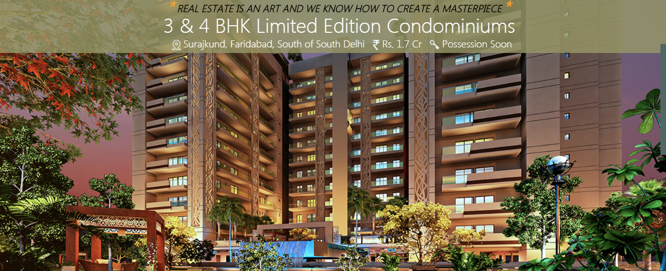 Book 3 & 4 BHK limited edition condominiums at Arihant South Winds in Surajkund, Faridabad Update