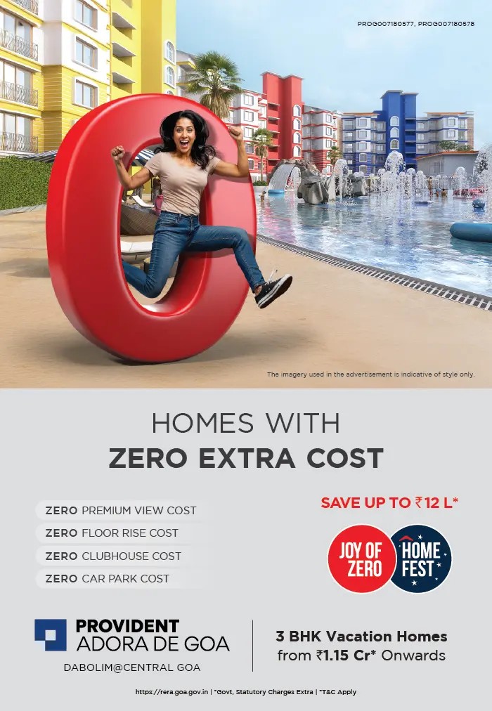 Experience Luxury Living at Provident Adora De Goa from ₹1.15 Cr Onwards, Dabolim, Central Goa Update