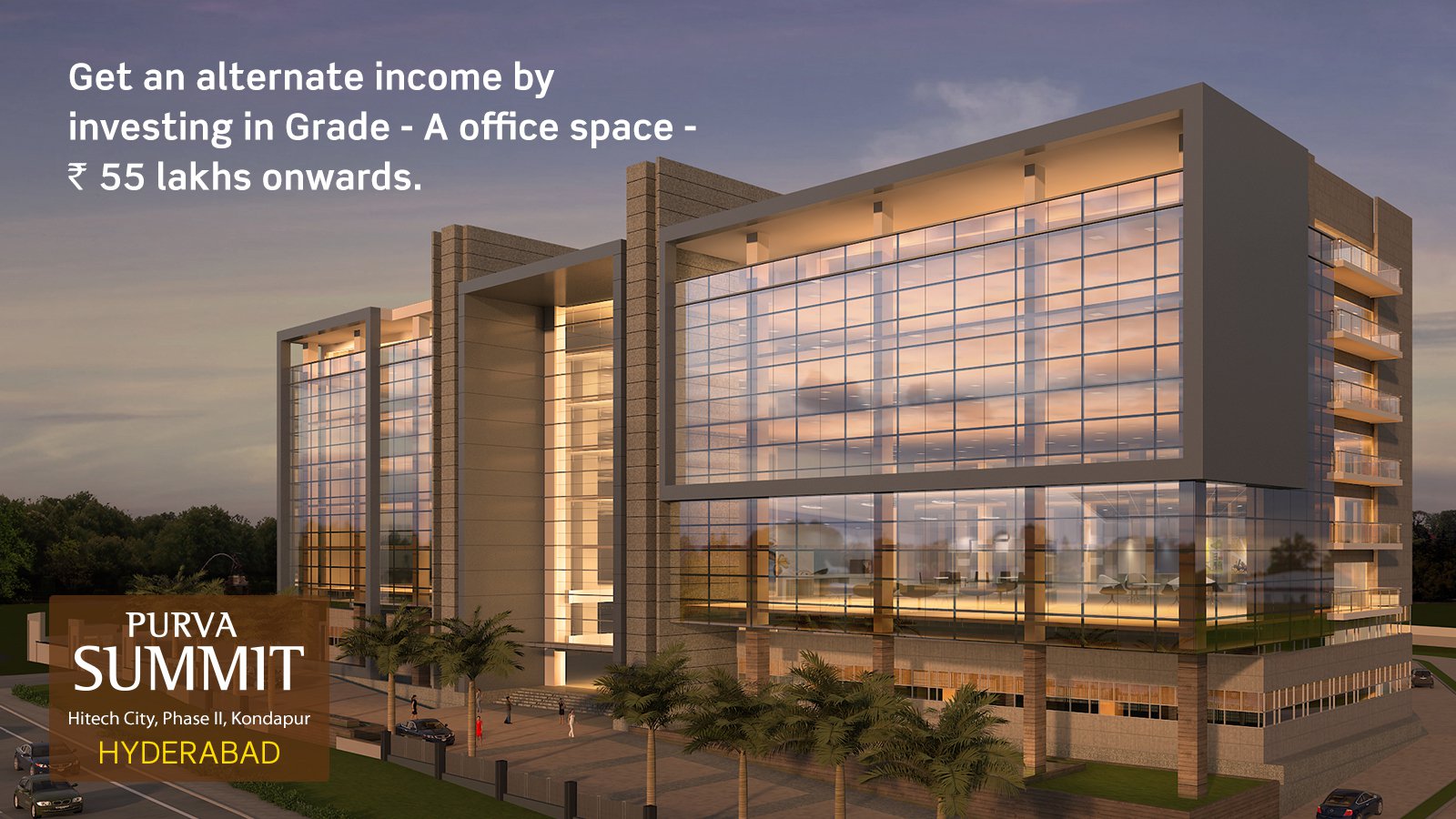 Ready to Occupy Office Spaces in Purva Summit Update