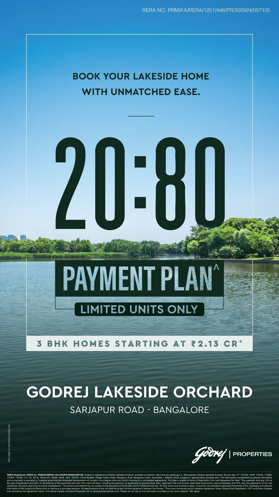 Discover Serenity at Godrej Lakeside Orchard, Sarjapur Road, Bangalore - Homes from ₹2.13 Cr! Update