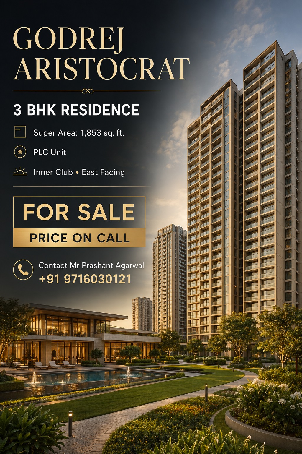 Explore Godrej Aristocrat 3 BHK in Prime Location || Exciting 3 BHK Residences for Sale by Godrej || Discover Luxury Living at Godrej Aristocrat Update