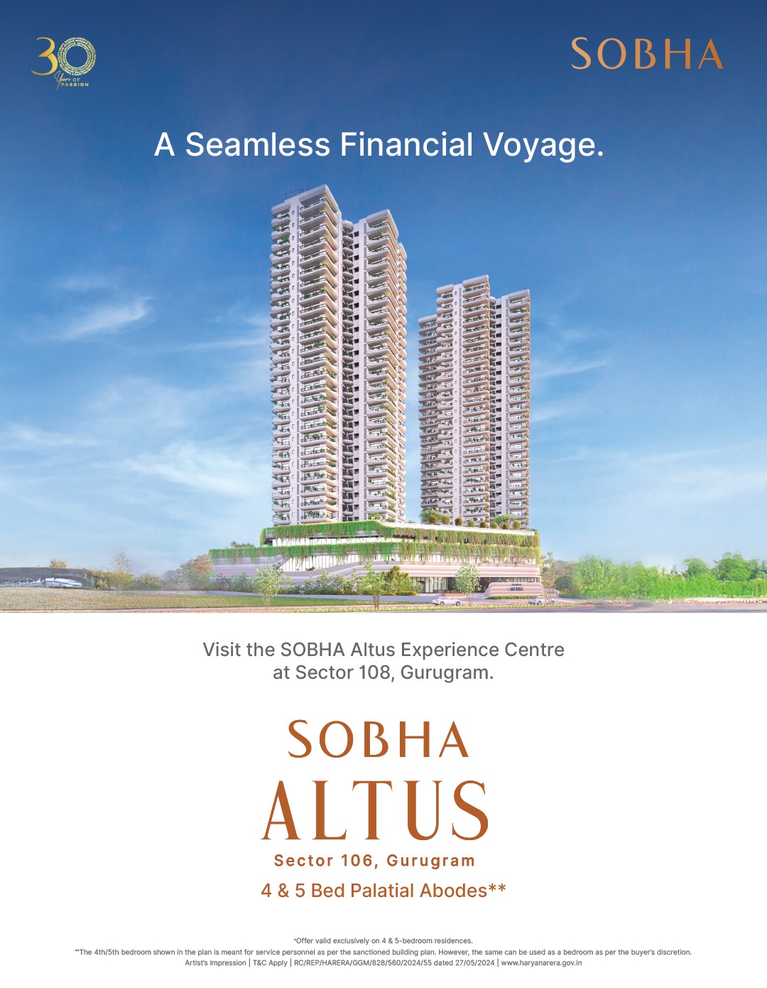 Discover Luxury Living at Sobha Altus, Sector 106, Gurugram Update