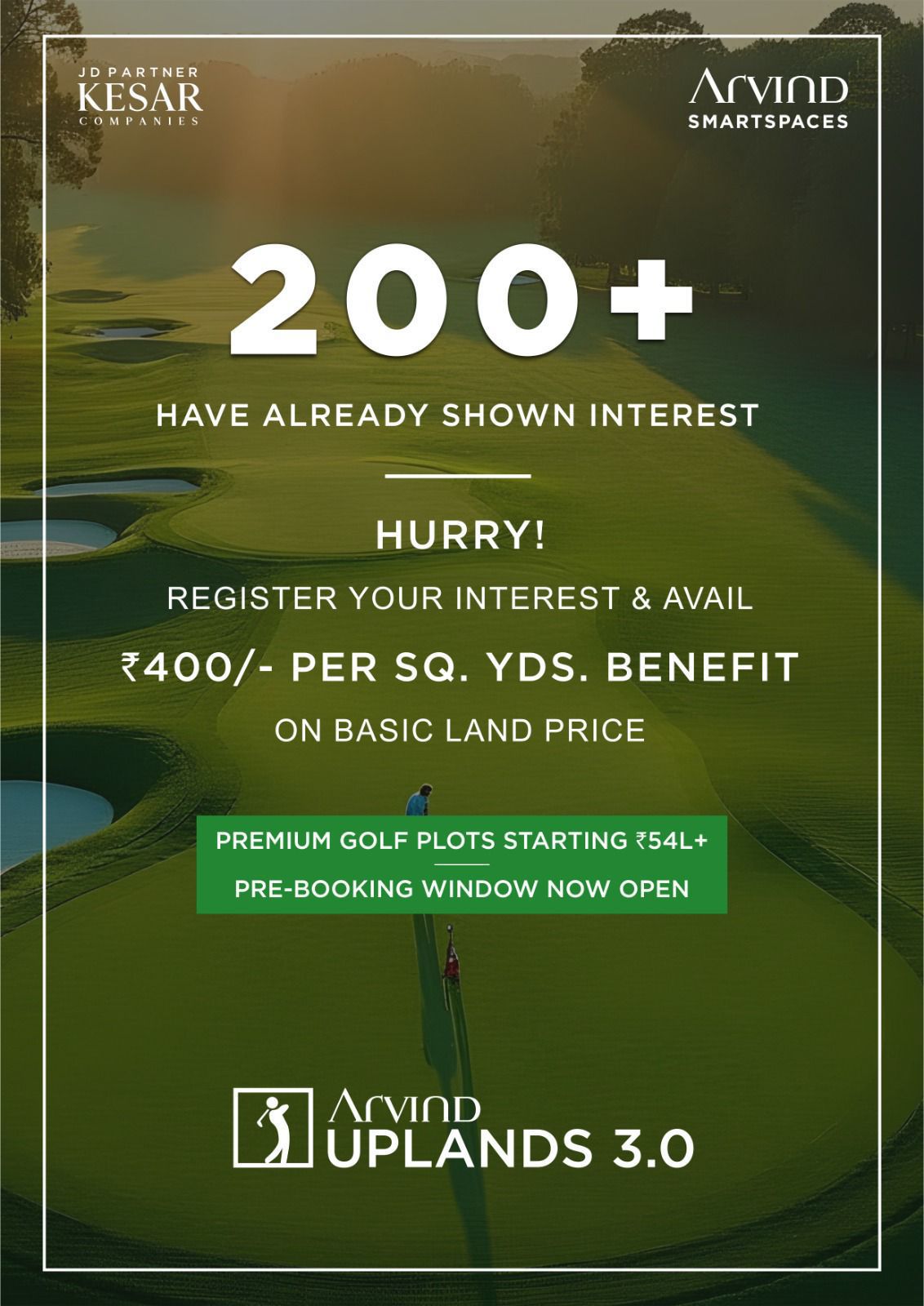 Explore Arvind Uplands 3.0 in Adroda, Ahmedabad, Premium Plots, Starting ₹54L+ Update