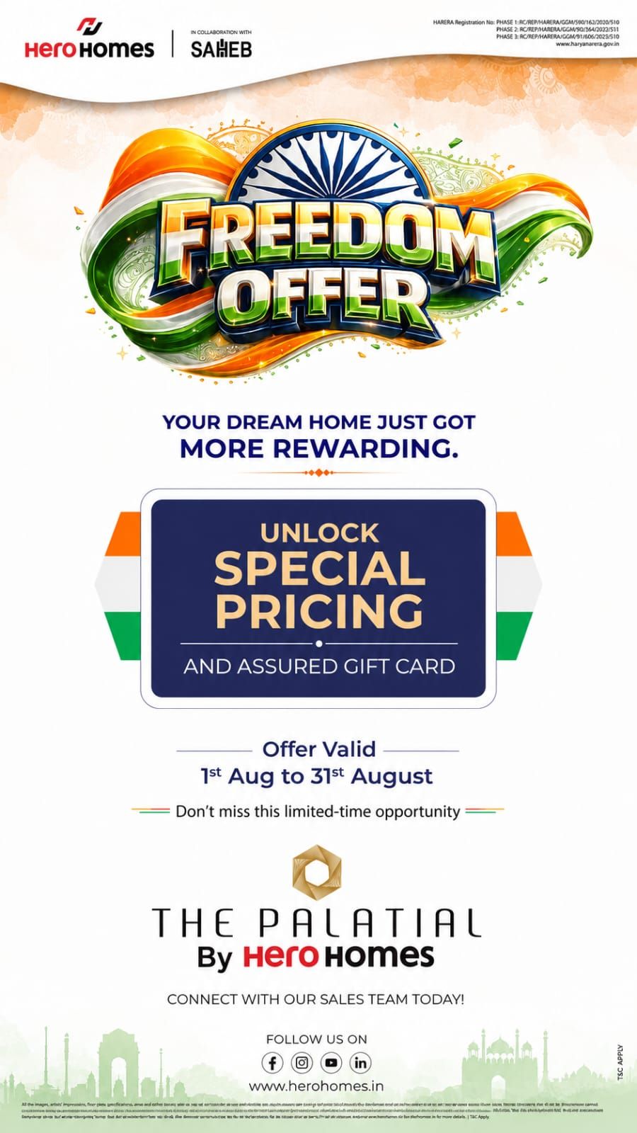 Unlock Special Pricing at The Palatial by Hero Homes! || Limited-Time Freedom Offer at The Palatial || Special Offer at The Palatial: August Only! Update
