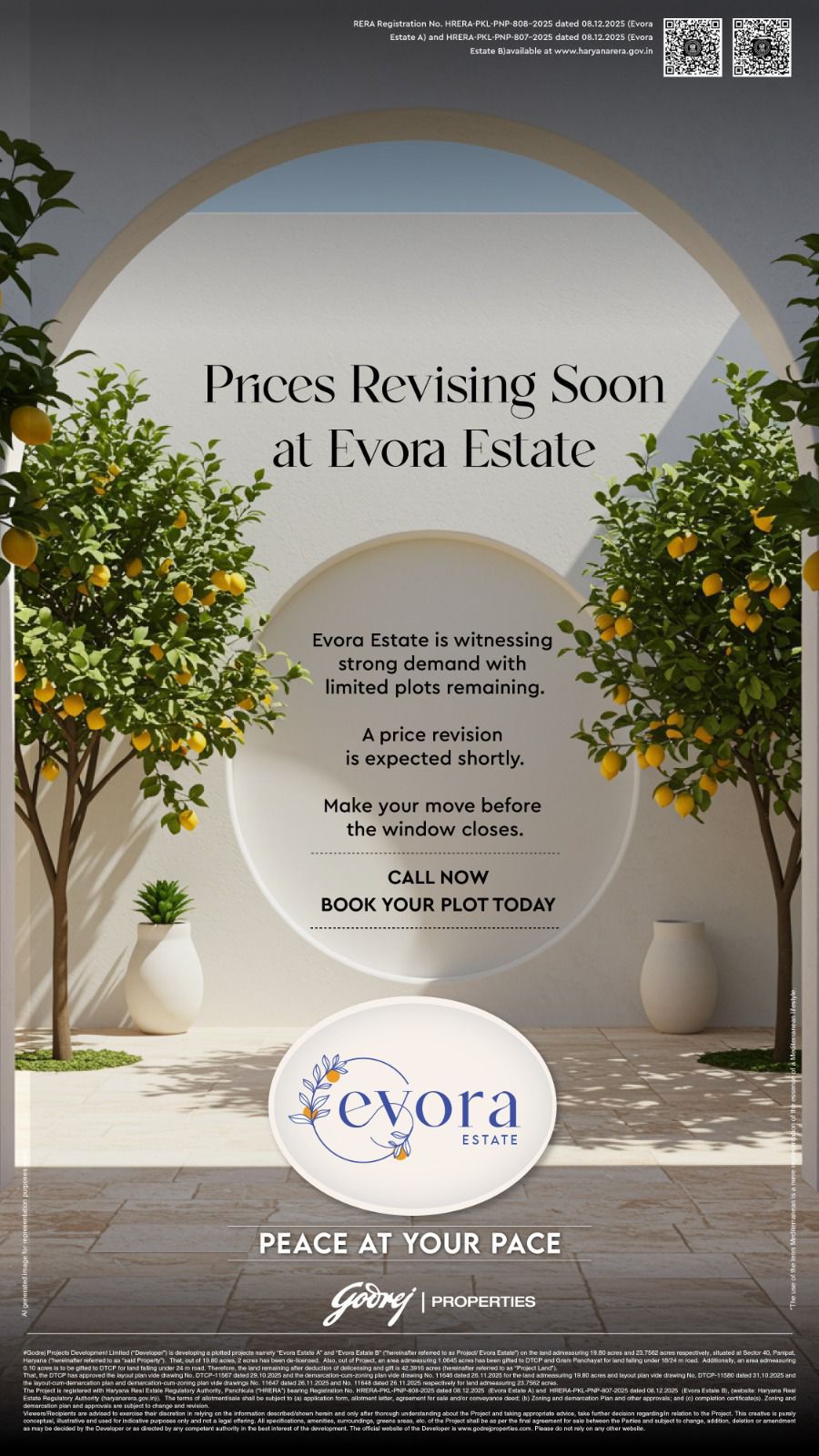 Prices Revising Soon at Evora Estate – Invest Now, Godrej Properties, Evora Estate, Gurugram Update