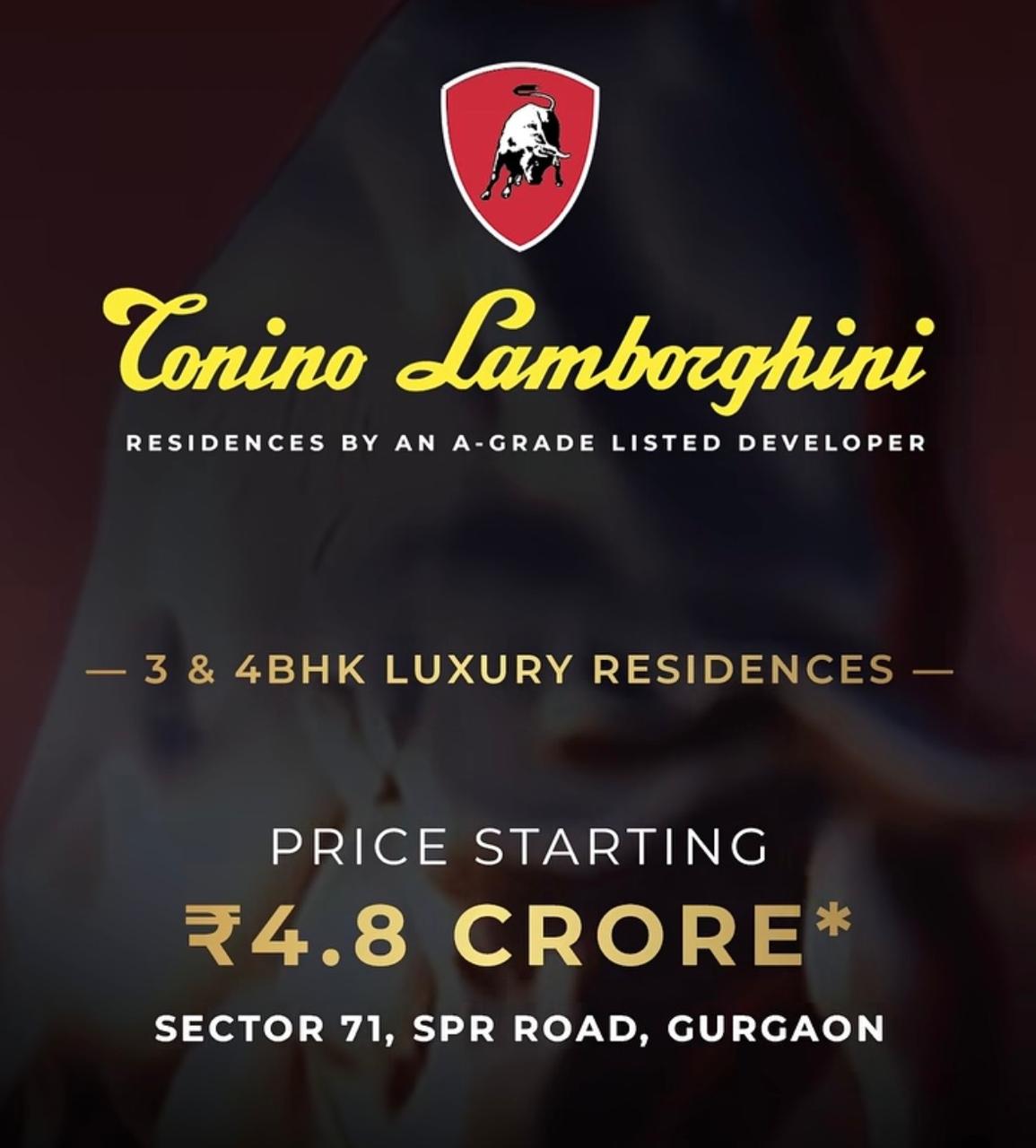 Explore Luxury with Tonino Lamborghini Homes || Discover 3 & 4BHK Residences in Gurgaon || Invest in Premium Living at ₹4.8 Crore Update