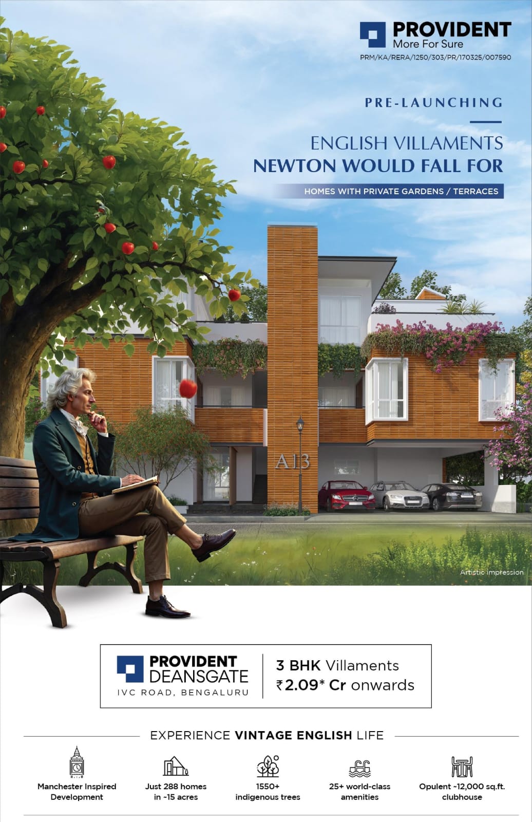 Discover Provident Deansgate, Luxury 3BHK Villaments Starting ₹2.09 Cr, IVC Road Bengaluru Update
