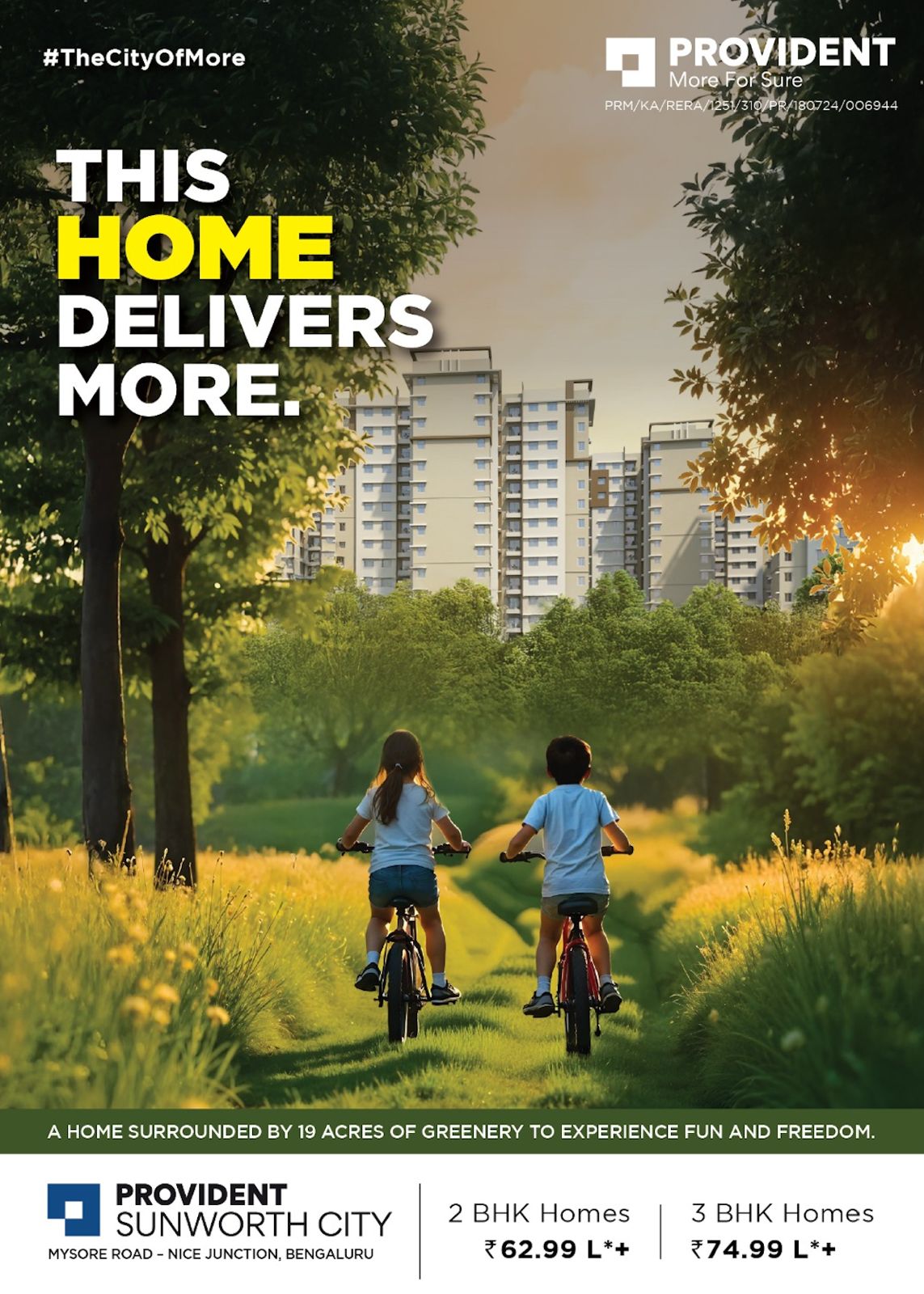 Discover Spacious Living at Provident Sunworth City, Mysore Road Update