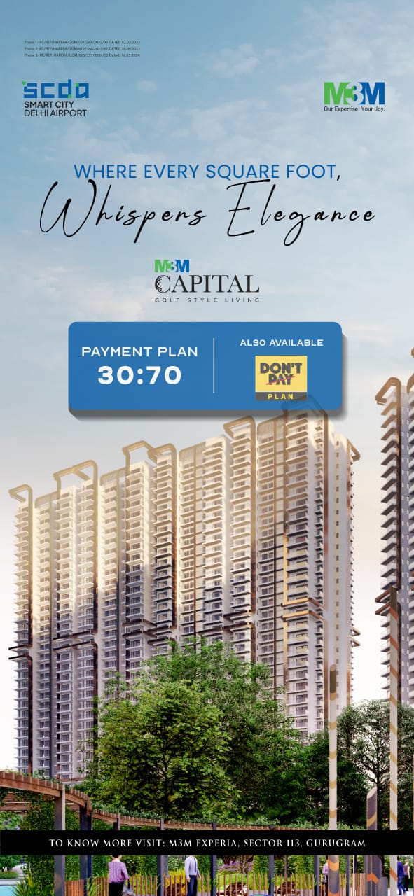 Discover Luxury Living at M3M Capital, Gurugram Update