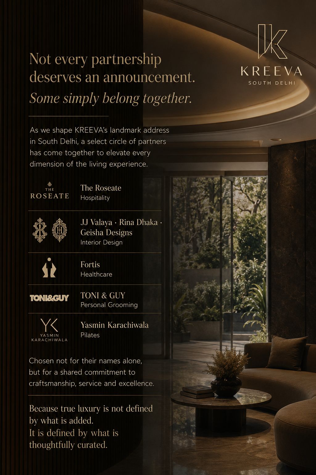 Discover KREEVA's Exclusive Partner Circle || Elevating Luxury at KREEVA South Delhi || KREEVA Partners with Elite Brands Update
