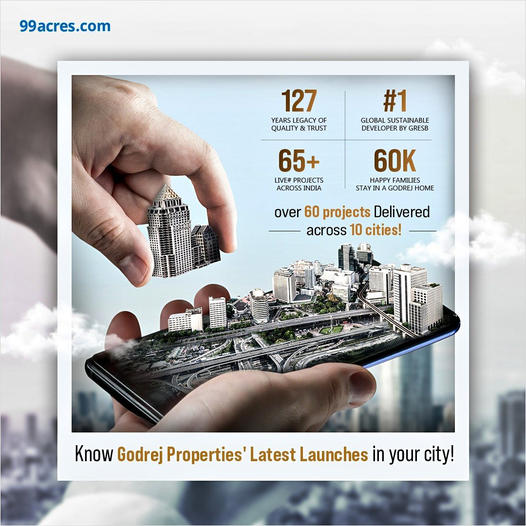Godrej Properties Unveils Newest Marvels in Urban Living Across India's Metropolises Update