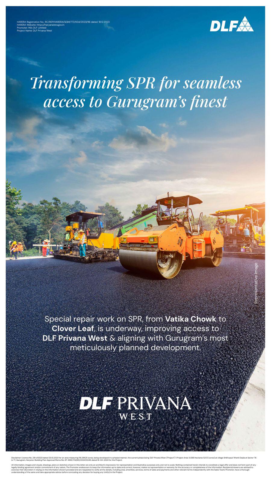 DLF Pravana West, Gurgaon - Transform Your Lifestyle Update