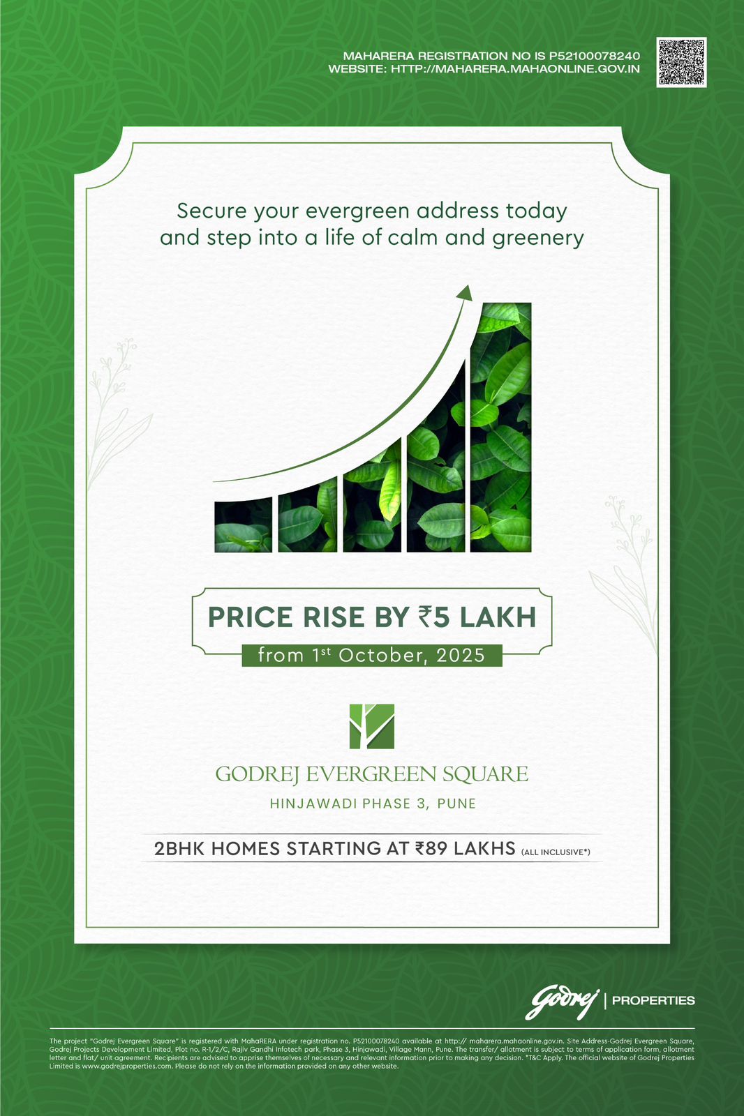 Last Days to Own at Godrej Evergreen Square, Hinjawadi, Pune Update