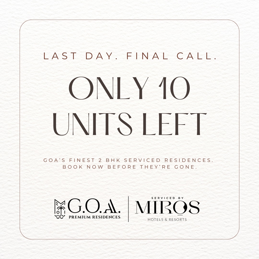 Last Day to Own at G.O.A.A Premium Residences, Only 10 Units Left! Update