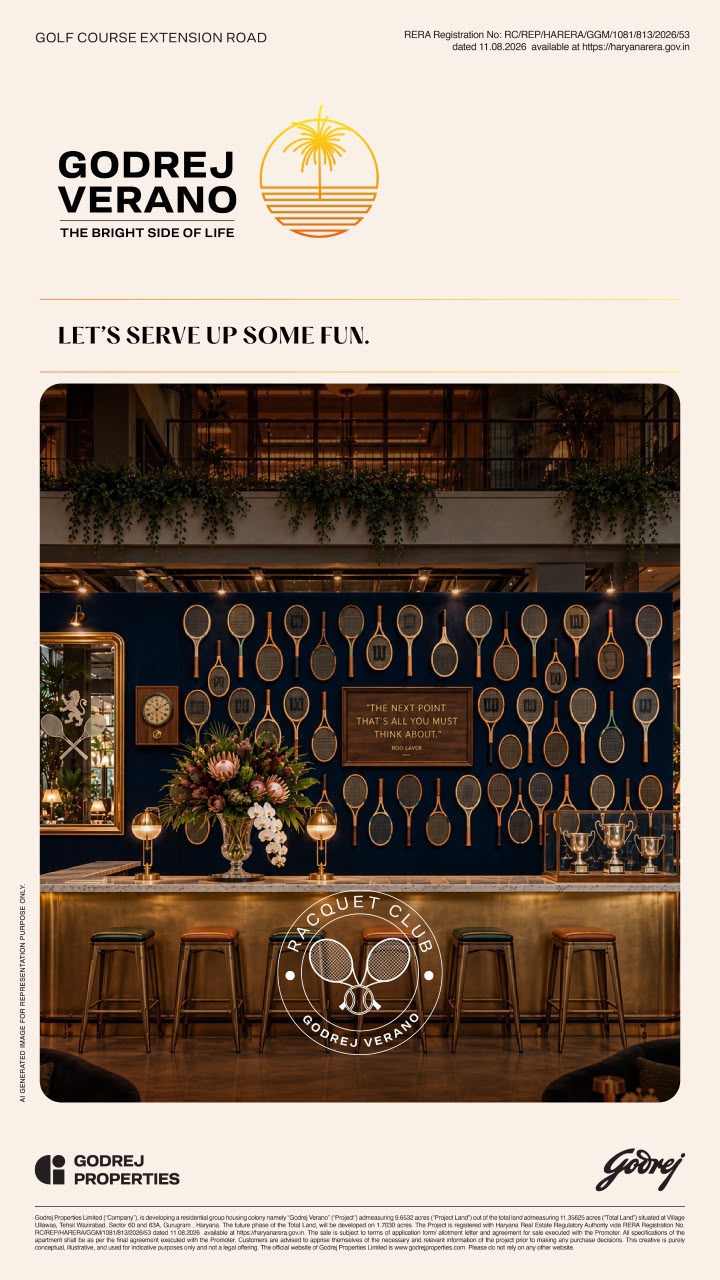 Join the Fun at Godrej Verano Racquet Club || Experience Leisure at Godrej Verano || Discover Godrej Verano's Health Cafe photo 1