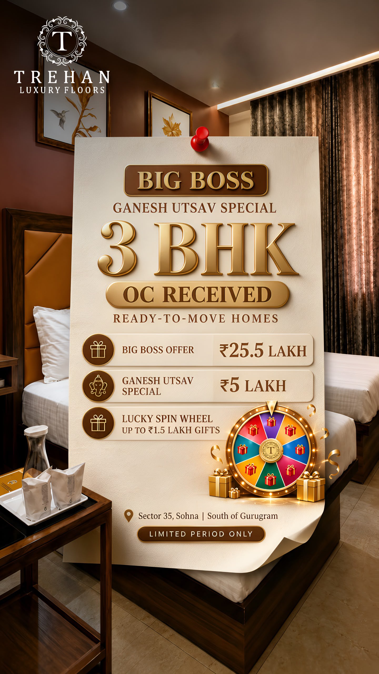 Avail the Big Boss Offer Now || Ganesh Utsav Special Price || Ready-to-Move OC Received Homes Update