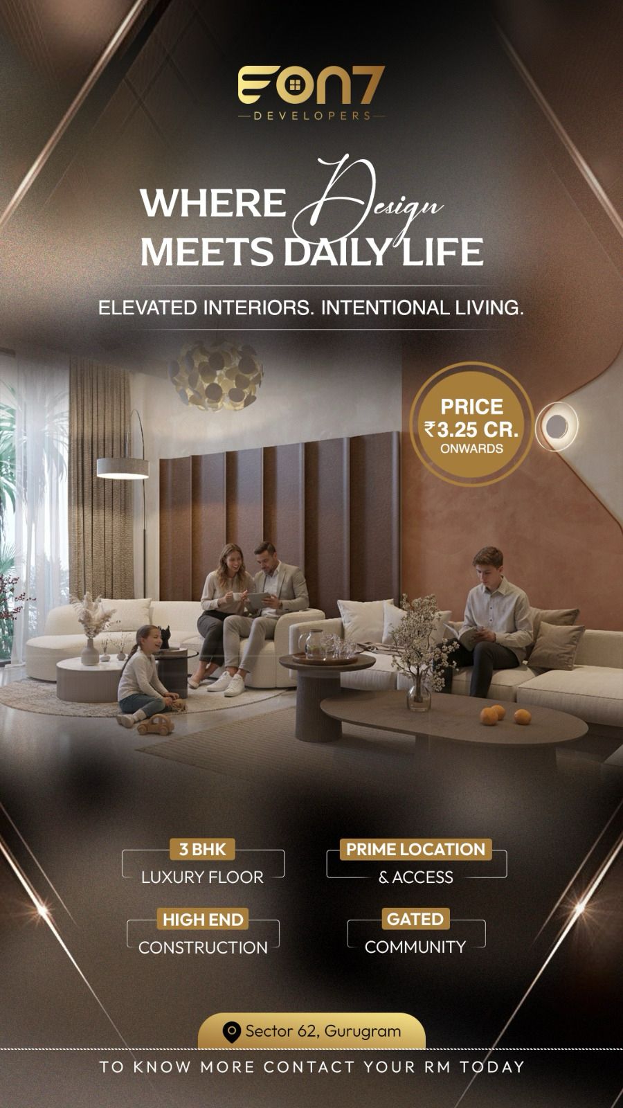 Explore Luxury Living at EON7 in Gurugram || Discover EON7's Prime 3 BHK Homes || Experience Intentional Living at EON7 Update