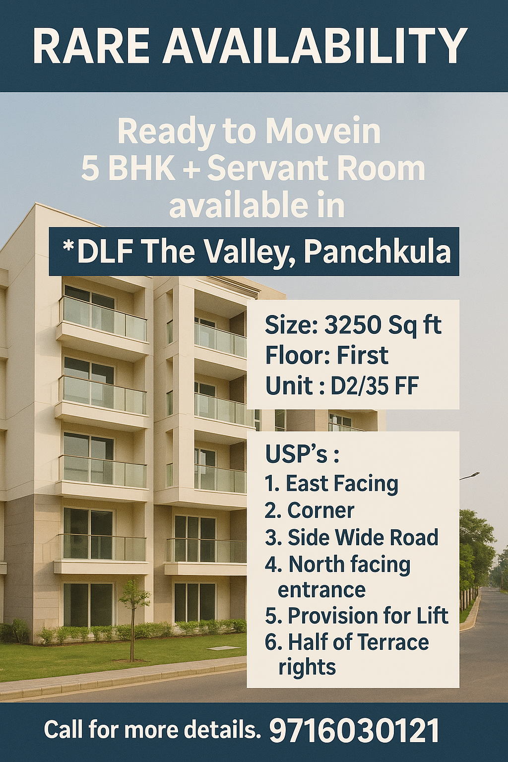 Ready to Move 5 BHK in DLF The Valley Panchkula || Rare Opportunity at DLF The Valley Panchkula || Secure Your 5 BHK in DLF The Valley Today Update