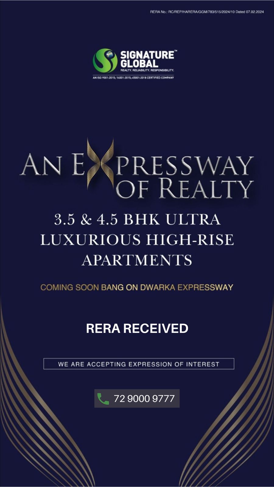 ?? RERA Approval Received Signature Global Highrise Gurgaon ?? Update