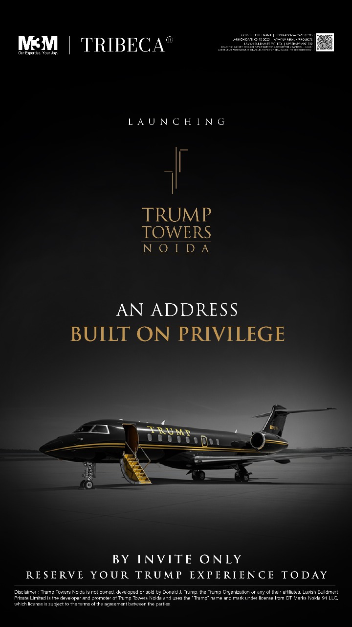 Discover Luxury at Trump Towers Noida by M3M and Tribeca Update
