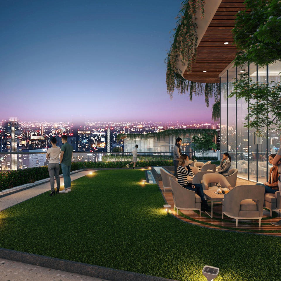 "Elevated Elegance: Experience the Skyline from the Urban Oasis Rooftop Garden Update