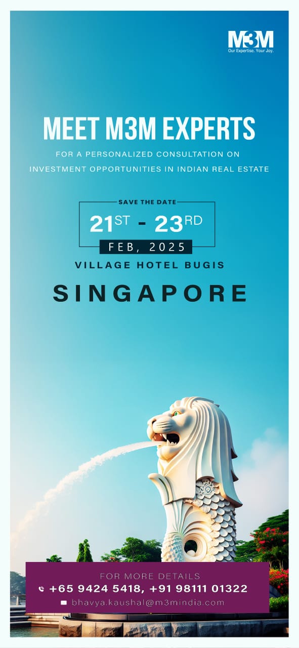 Join M3M Experts, Feb 21st-23rd, 2025, Village Hotel Bugis, Singapore Update