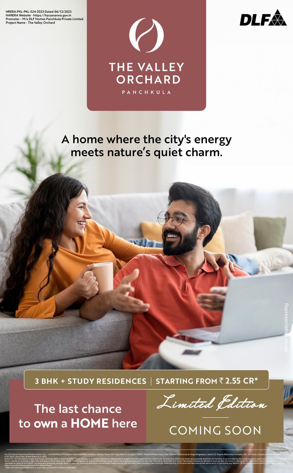 Discover The Valley Orchard, Panchkula: Limited Edition 3 BHK + Study from ₹2.55 Cr Update