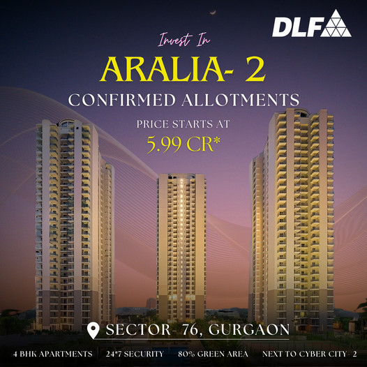 DLF Aralia-2: Elite Living in the Heart of Sector 76, Gurgaon Update