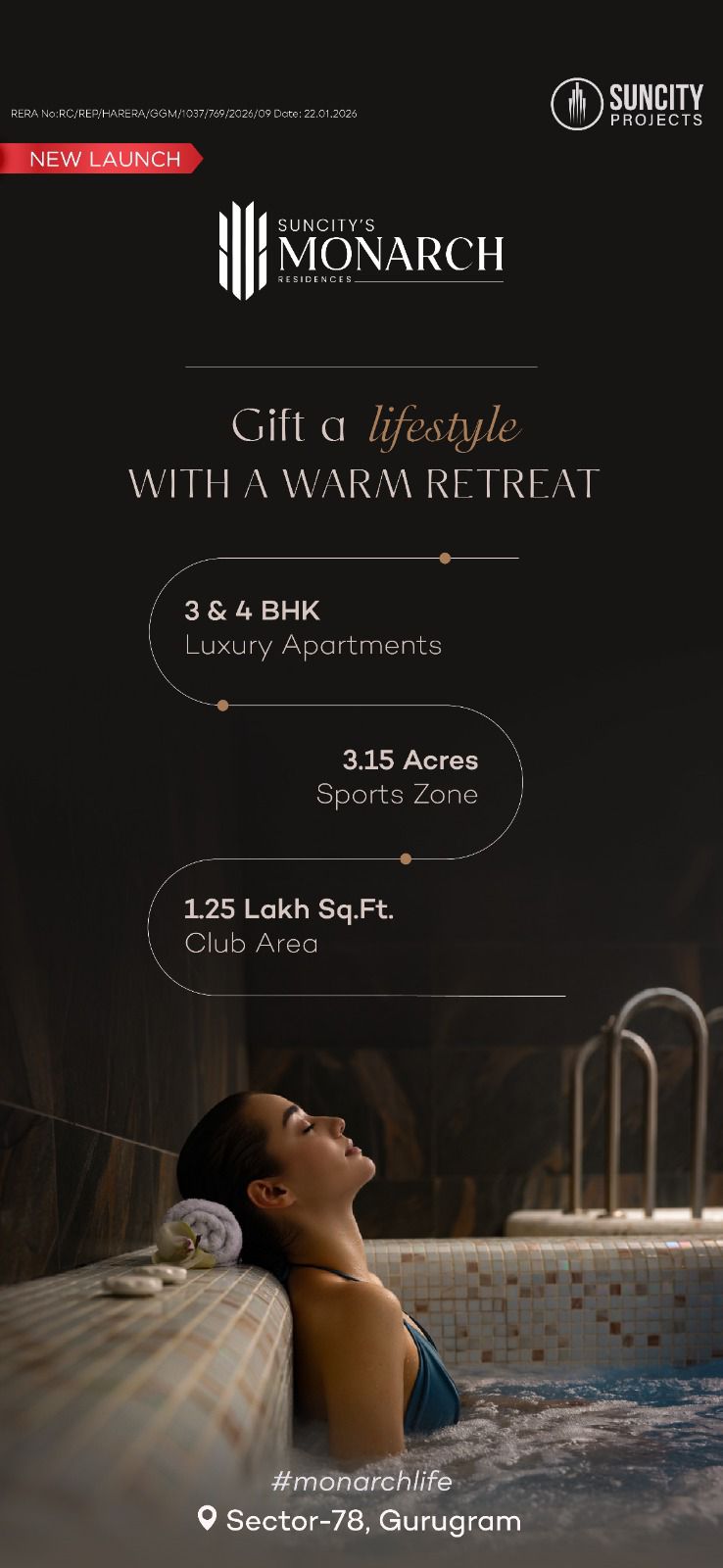Experience Luxury Living at Suncity's Monarch, Sector-78, Gurugram Update