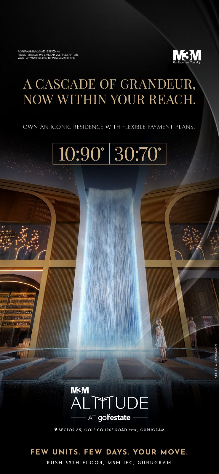 Explore M3M Altitude at Golfestate in Gurugram: Limited Units Available Now Update