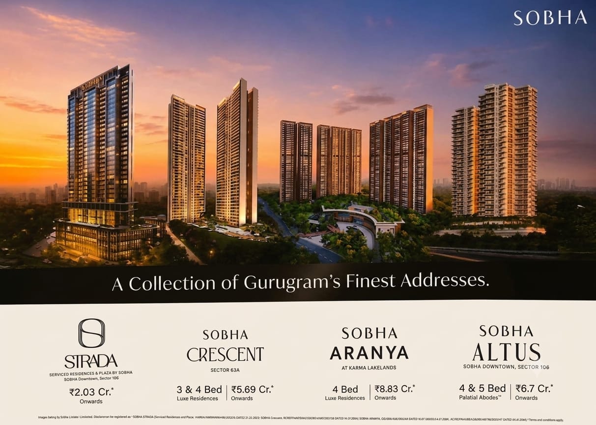 Discover SOBHA's Premium Residences in Gurugram || Explore SOBHA's Landmark Destinations || Invest in SOBHA's Luxurious Abodes Update