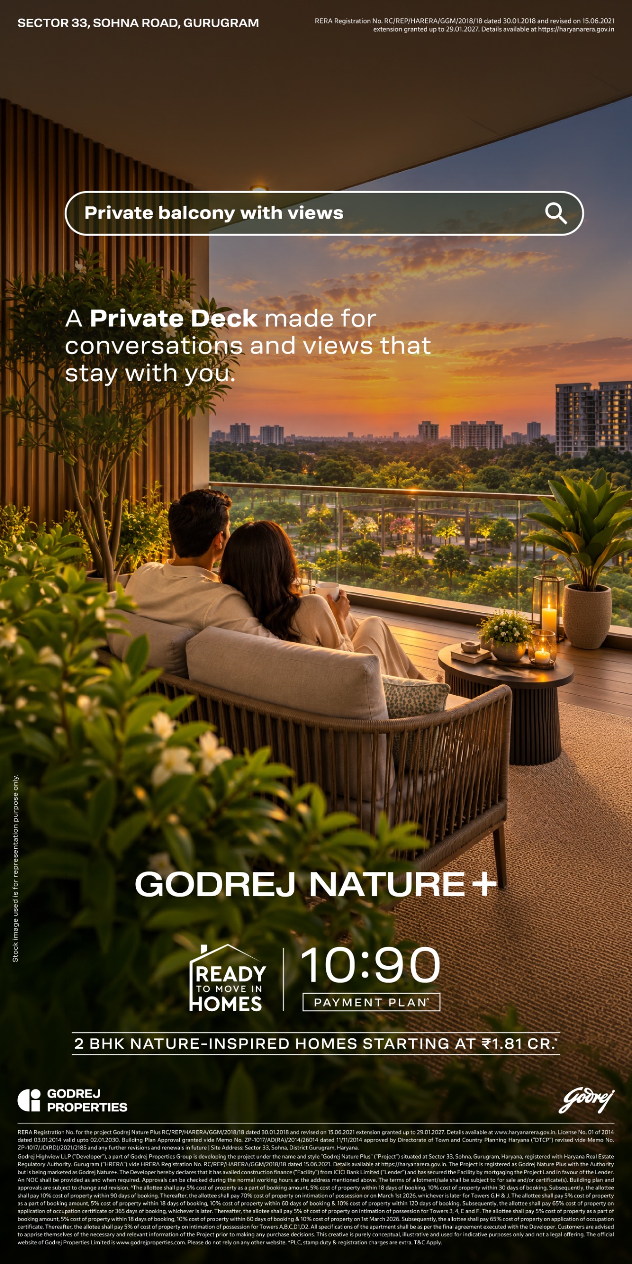 Discover Godrej Nature+ Ready Homes || 2 BHK Nature-Inspired Homes from ₹1.81 Cr || Experience a 10:90 Payment Plan Update