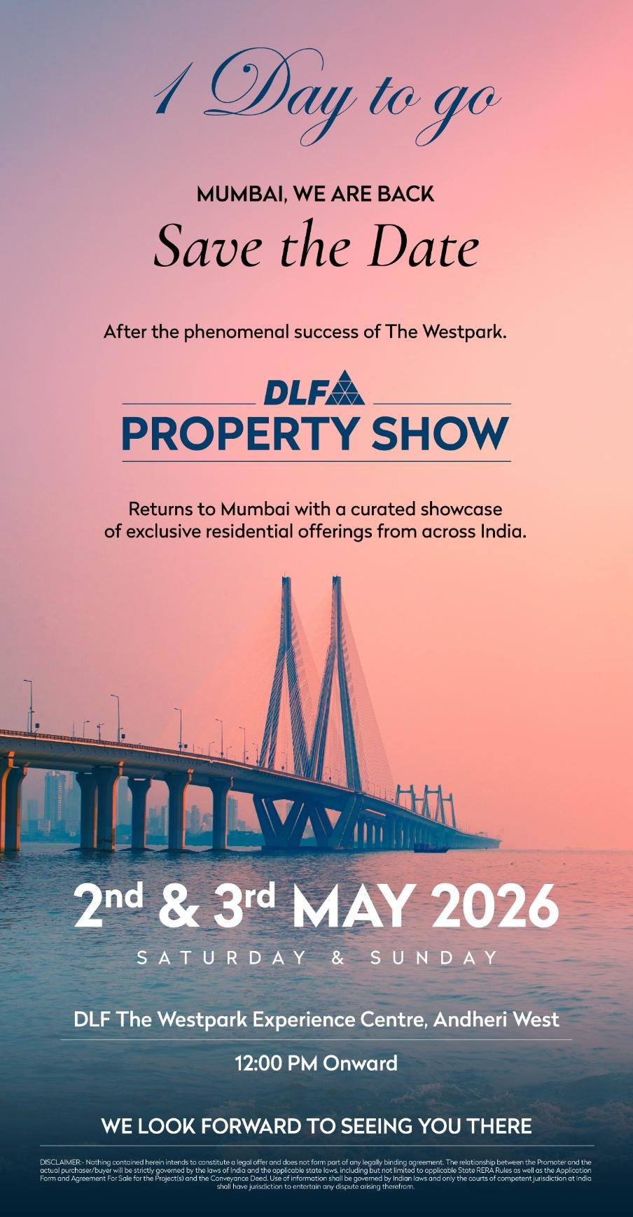 DLF Property Show in Mumbai - Save the Date! || Join Us in Mumbai for The DLF Property Show || Exciting Showcase by DLF in Mumbai - May 2026 Update