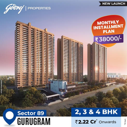 Godrej Properties Introduces Affordable Elegance in Sector 89, Gurugram with Flexible Payment Plans Update